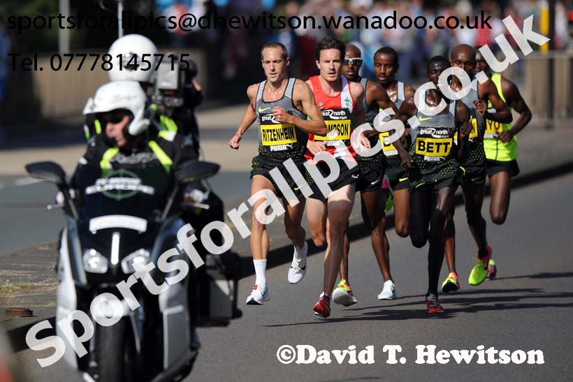 Mens Great North Run. Photo: David T. Hewitson/Sports for All Pics